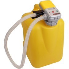 Zeeline Battery-Powered Fuel Transfer Pump with Universal Cap Thread, 39" Hos...