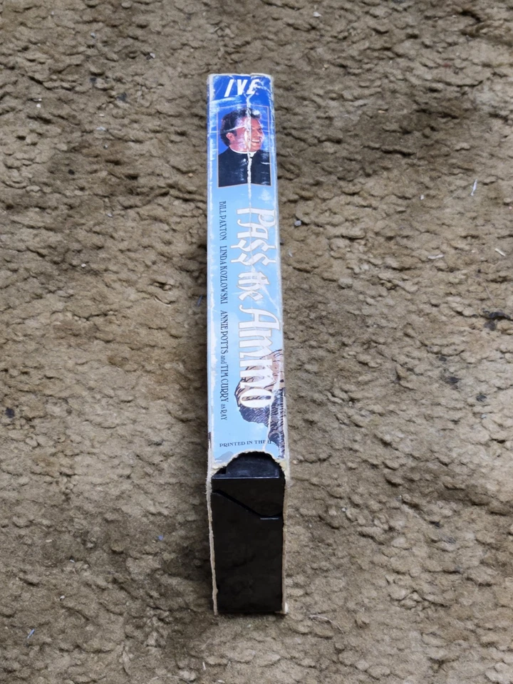 RARE OOP OUT OF PRINT VHS PASS THE AMMO BILL PAXTON TIM CURRY ANNIE POTTS 1987 - Image 3 of 4