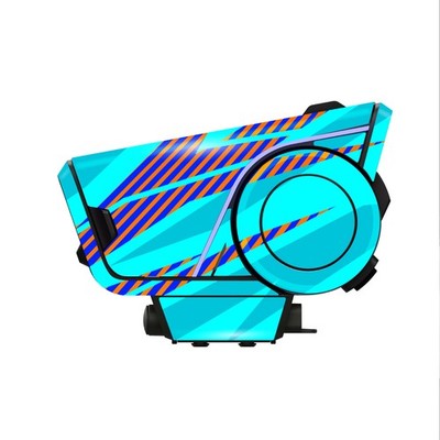 For Sena 60S Device Protection Decal Sticker 1pc L55 Abstract Blue Purple