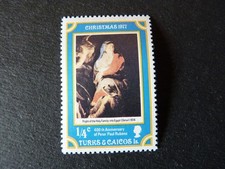Turks et Caiques 1977 - YT n° 373 neuf**/MNH - Noël
