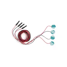 Natus Disposable 2x2 Adhesive Electrodes with Lead Wires Attached Qty 96