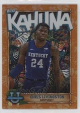 2022-23 Bowman U Chrome The Big Kahuna Orange Refractor /25 Chris Livingston