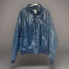 Vintage 80s Aureus NFL Alumni Reno Chapter Windbreaker Jacket XL USA Made Hooded