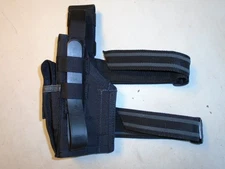 Blackhawk Omega VI Black Dropleg Universal Left-Hand Holster 1911 9mm 40cal