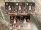 1992 Fleer Ultra Harold Minor RC card# 293 ft. Michael Jordan lot of (5)
