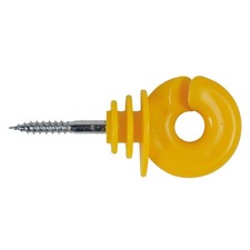 Horizont farmer Ring Insulator Yellow 50 Pack 13 mm Tape 4 mm Wire