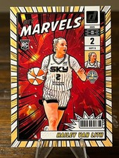 2025 Panini Donruss WNBA #24 Hailey Van Lith Net Marvels [RC] Chicago Sky