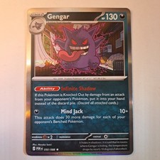 Pokemon TCG Gengar 050/088 Me03: Perfect Order Rare Holo 