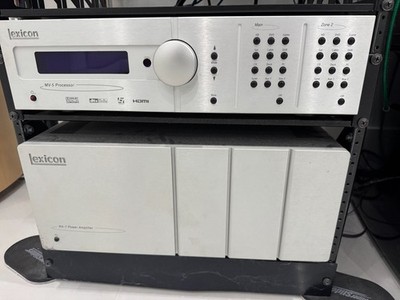 Lexicon RX-7 Power Amp    Lexicon MV-5 Processor