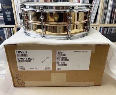 Ludwig 14x5 Bronze Phonic Snare Drum w/Tube Lugs + H&B Road Case (LB550T)   NEW!