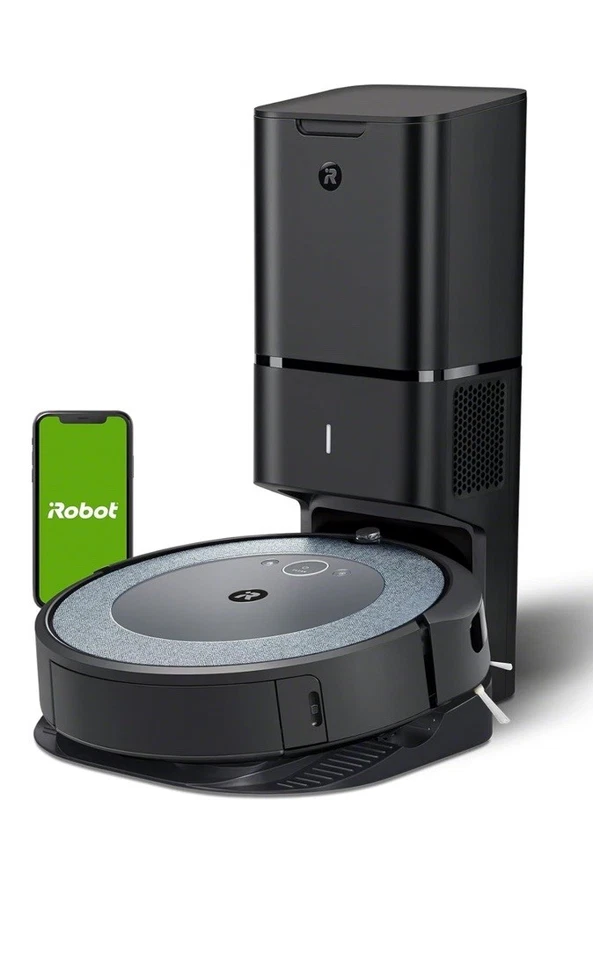 iRobot Roomba I3+ (I3552) Saugroboter mit Selbstentleerungssystem - Schwarz - Bild 1 von 4
