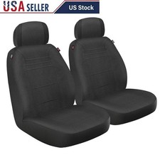 Universal Waterproof Car Seat Covers 2 Piece Heavy Duty Protection Airbag Safe