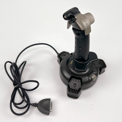 Saitek ST50 Joystick Controller Stick Throttle For Computer PC Video Games VTG
