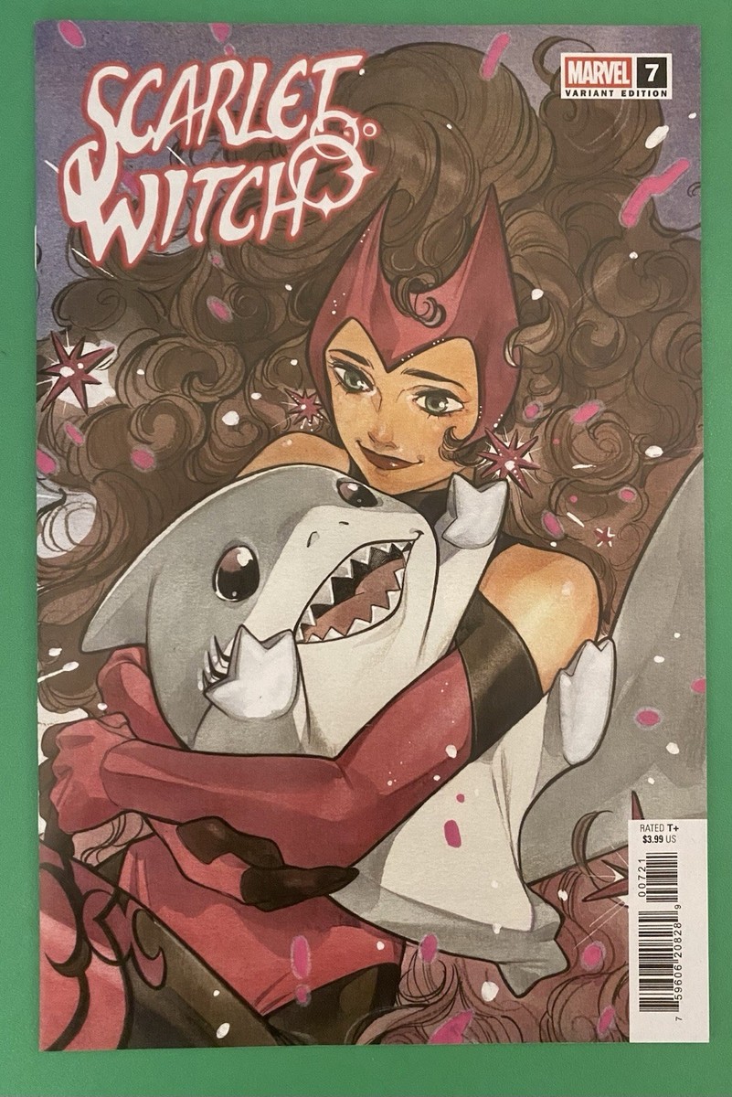 Scarlet Witch #7 Jeff the Land Shark Peach Momoko Variant Marvel
