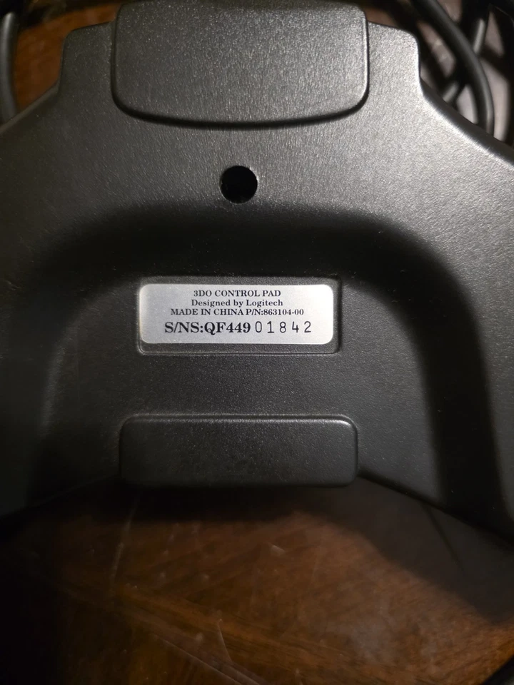 Controlador Oficial Panasonic 3DO Logitech SpeedPad Probado Funcionando Foto 4 de 4