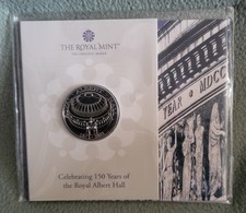 2021 £5 Coin Celebrating 150 Years of the Royal Albert Hall Royal Mint