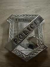 Vintage Reproduction Haverhill Massachusetts police pin Rare