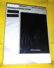 AVOLUSION HD250U3 Black 2.5 SATA 3.0 USB 1TB Portable External Drive
