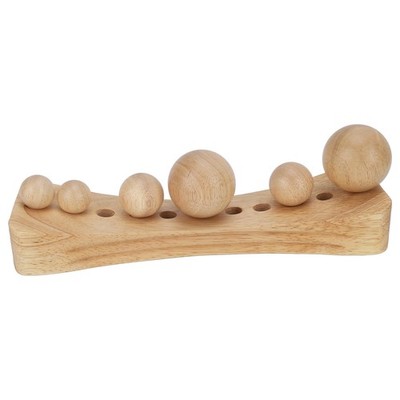 Psoas Muscle Release Tool 6 Massage Head Trigger Point Wood Relaxation Massa DON