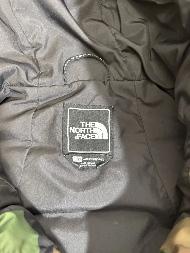 Chaleco con Capucha Verde Marrón Negro Camuflaje THE NORTH FACE 550 XS Foto 3 de 4