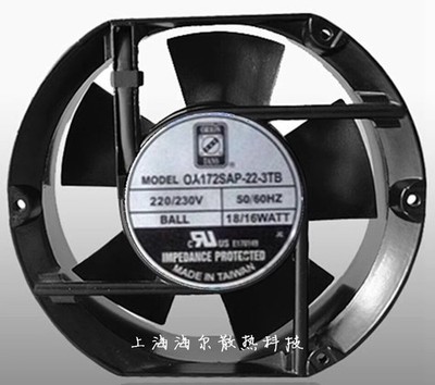 1pc OA172SAP-22-3TB 220-230VAC 18-16W AC Cooling Fan *cm