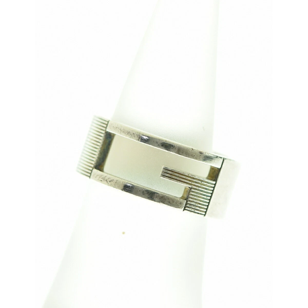 Gucci G Bague Caceaibb Z Argent US5.75 Accessoire Femme État D