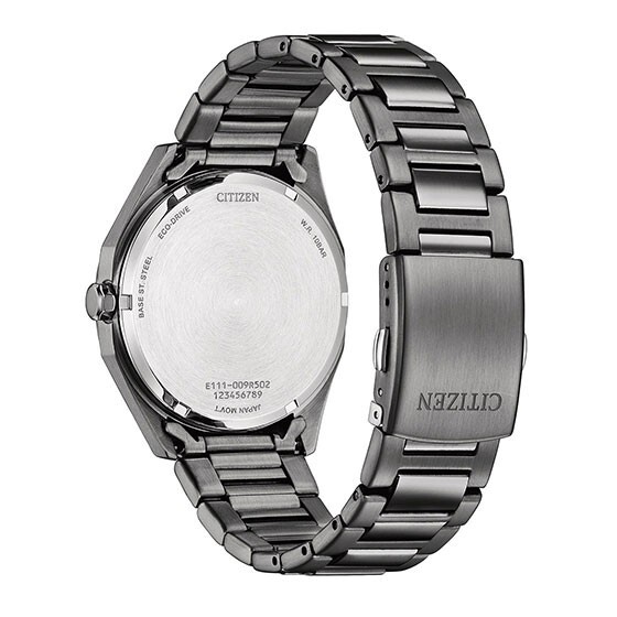 Citizen Eco-Drive Black Stainless Steel Men's Watch BM7637-81H | eBay