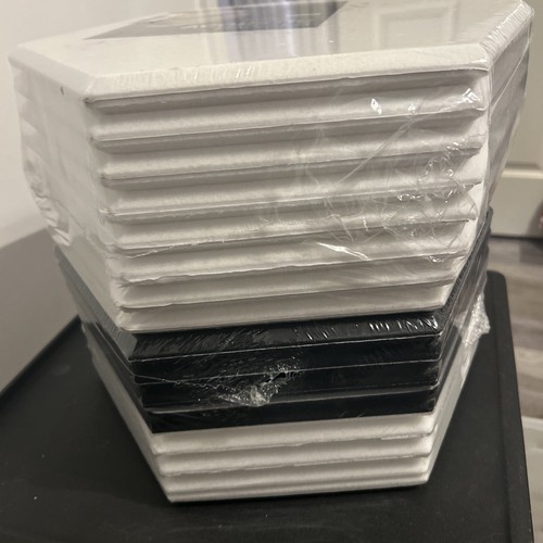 18 Pack Black Hexagon Acoustic Panels 12"X10"X 0.4" Self-Adhesive Soundproof/ 36 - Bild 2 von 2