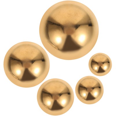  5pcs Gazing Balls Garden Hemisphere Garden Gazing Hemisphere Ball Garden