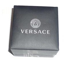 Versace Small Gift Box for Jewelry Empty, 3”x3”x2.5”
