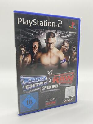 Smack Down vs. Raw 2010 Ps2 Playstation 2 Spiel OVP