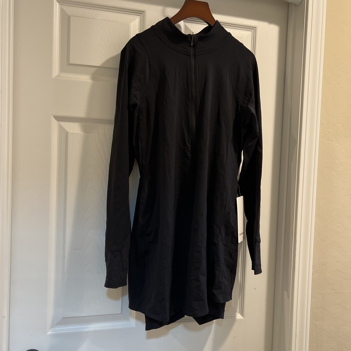 chinese dress ladies RUNS BIG)The ORIGINAL Ace Tennis Dress- Black – Two & Nine Modest Fitness  Apparel main image 1