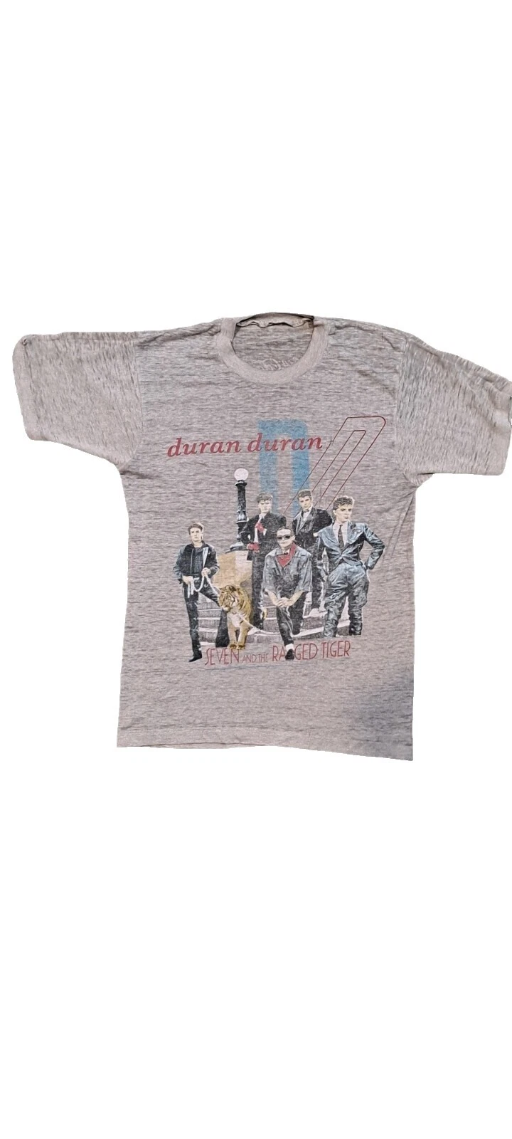 New Wave Unisex Vintage Camisetas para Hombres