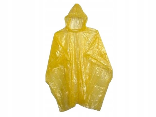 12x Regenponcho Einweg Regencape Poncho Festivalponcho Notfallponcho Regenschutz - Bild 9 von 12