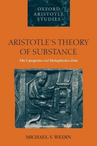 Aristotle's Theory of Substance: The Categories. Wedin<| - Image 2