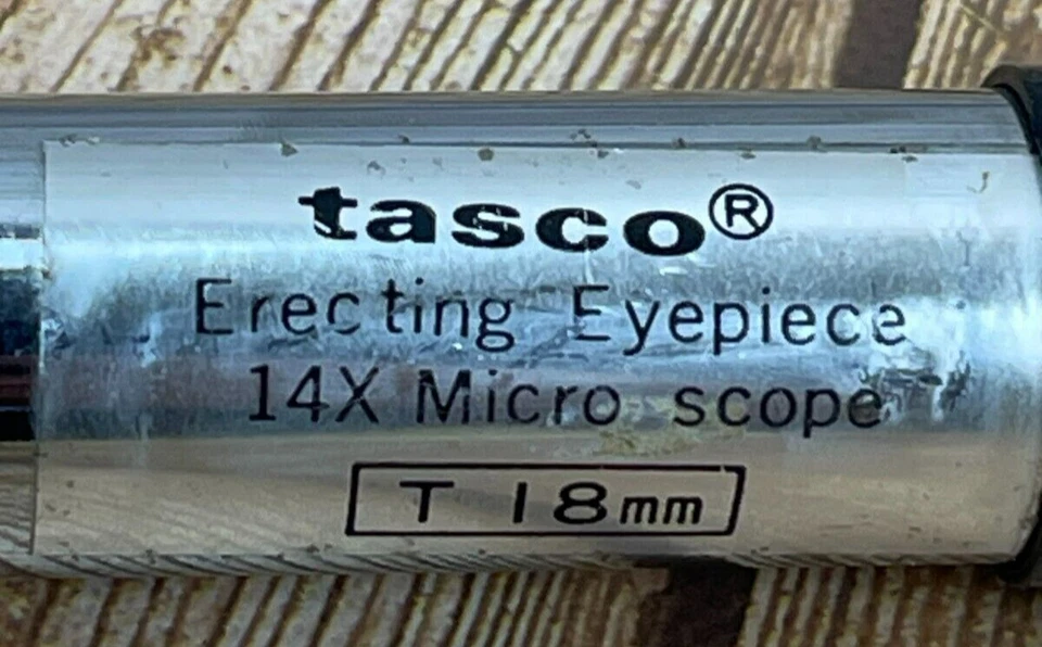 Tasco 14x Ocular de Montaje para Microscopio T 18mm Foto 2 de 4
