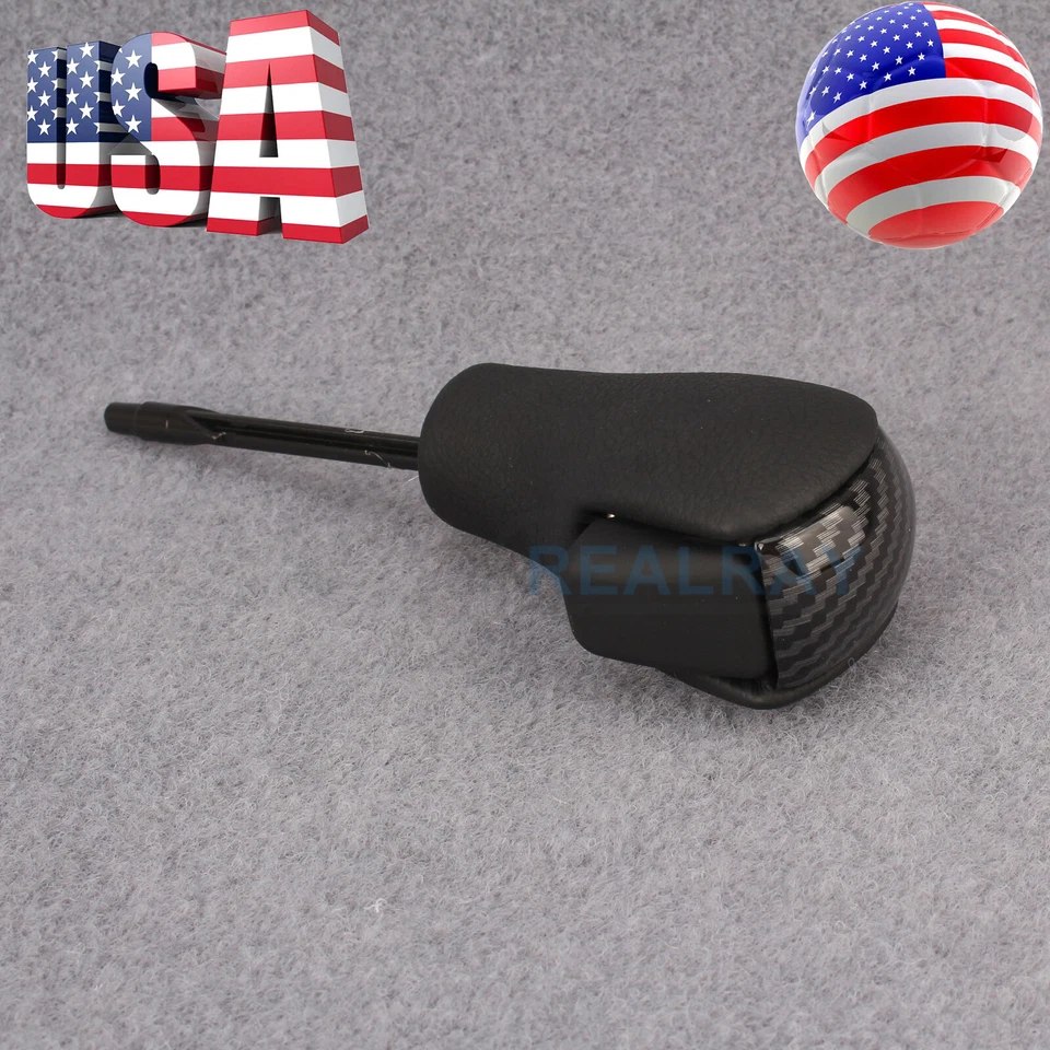 Palanca de cambios automática de fibra de carbono para BMW 325i 325xi 325Ci 328i 330 Foto 2 de 4