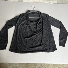 MAISON SCOTCHSz 1/S Sweater Wool Blend Gray Long Sleeve Top 