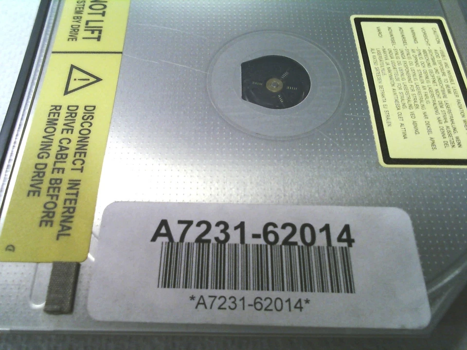 A7851-64001 HP DVD CD/RW Slimline Optical Drive with ADAPTOR BOARD A7231-62014 - Image 3 of 4