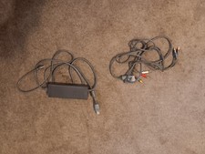 Xbox 360 Hd/av Cables And Power Supply