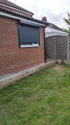 Roller Garage Door electric manual override 77mm insulated aluminum slats - Video 1 of 1