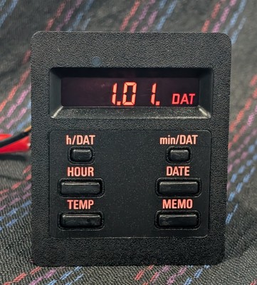 BMW E30 6 Button Clock OBC 62131377803 for sale online | eBay 