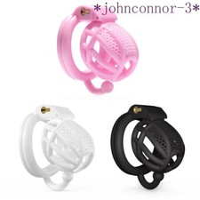 Plastic Male Chastity Device Resin Cage for Men Short/Standard Locking Belt