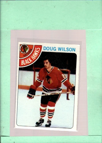 1978-79 Topps #168 Doug Wilson NM Near Mint RC Rookie Blackhawks ID:43484