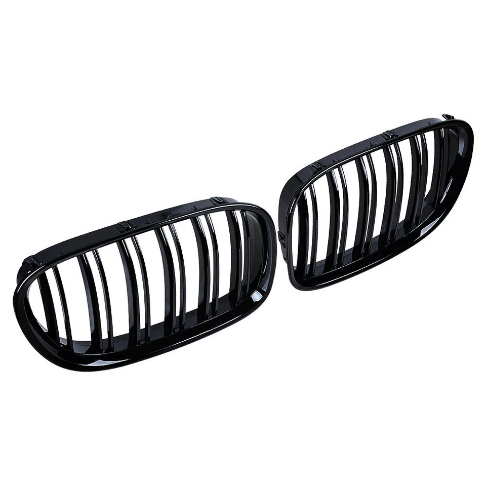 Gloss Black Front Kidney Grill for BMW F01 F02 7 Series 740i 750li 760li 2009-15 Foto 4 de 4