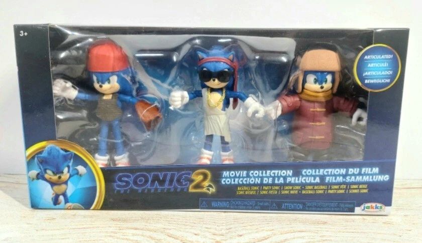 Jakks Pacific Sonic the Hedgehog 2 Movie Figure Collection, 5 Action  Figures Set for sale online