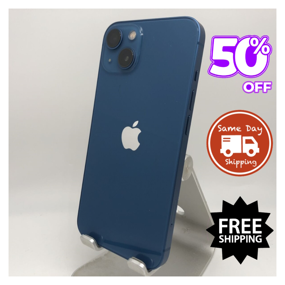 Apple iPhone 13 5G Unlocked - Midnight, Blue, Starlight - 128GB