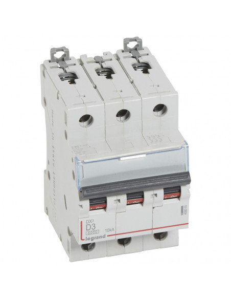 Évitez les coupures intempestives de moteur avec le disjoncteur Legrand DX3 3P D3 408055