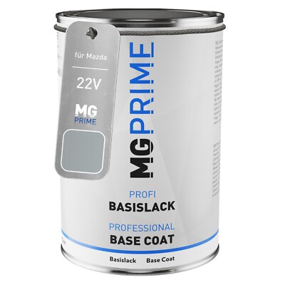 Autolack Dose für Mazda 22V Sunlight Silver Metallic Satinsilber Metallic 1,0L