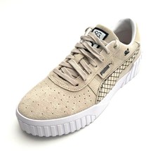 sg x puma cali leather suede women's sneakers